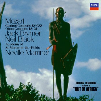 Wolfgang Amadeus Mozart, Jack Brymer, Academy of St. Martin in the Fields & Sir Neville Marriner Clarinet Concerto in A, K.622: 2. Adagio