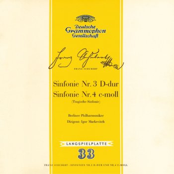 Franz Schubert, Berliner Philharmoniker & Igor Markevitch Symphony No.4 in C minor, D.417 - "Tragic": 3. Menuetto (Allegro vivace)