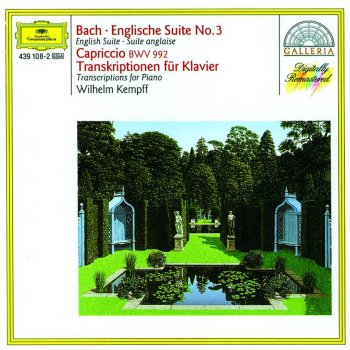 Wilhelm Kempff English Suite No. 3 in G Minor, BWV 808: IVb. Les agréments de la même Sarabande