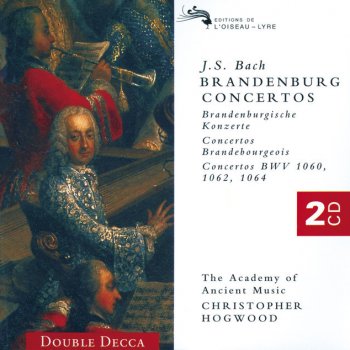 Johann Sebastian Bach, Christopher Hogwood & Academy of Ancient Music Brandenburg Concerto No.3 in G, BWV 1048: Adagio
