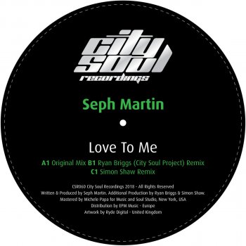 Seph Martin Love to Me (Simon Shaw Remix)