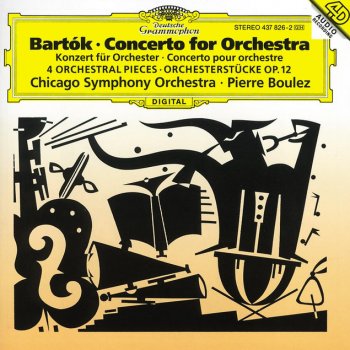 Bartók; Chicago Symphony Orchestra, Pierre Boulez Four Orchestral Pieces Op.12 (Sz 51): 3. Intermezzo: Moderato