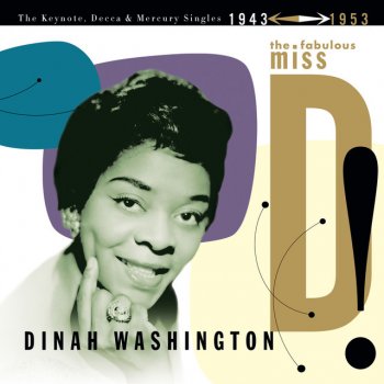 Dinah Washington feat. Jimmy Carroll Orchestra I Cross My Fingers