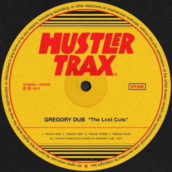 Gregory Dub Track Two - Original Mix