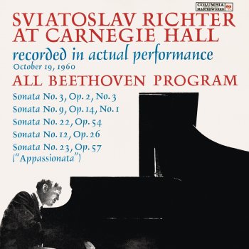 Sviatoslav Richter Piano Sonata No. 12 in A-Flat Major, Op. 26 "Funeral March": I. Andante con variazoni (Live)