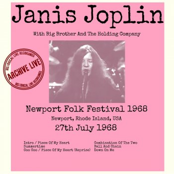 Janis Joplin Down On Me (Live Broadcast 1968)