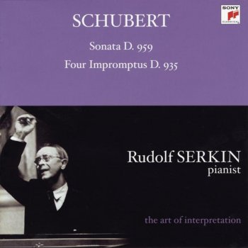 Rudolf Serkin Sonata in A Major for Piano, Op. Posth. (D. 959): I. Allegro