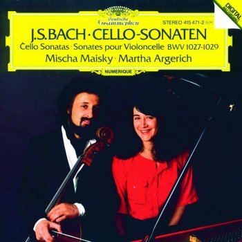 Mischa Maisky feat. Martha Argerich Sonata for Viola da Gamba and Harpsichord No. 2 in D, BWV 1028: I. Adagio