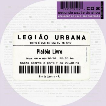 Legião Urbana Perfeição / O Bêbado E A Equilibrista / Lithium / Metal Contra As Nuvens (Medley) (Live)