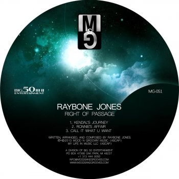 Raybone Jones Ronnie's Affair