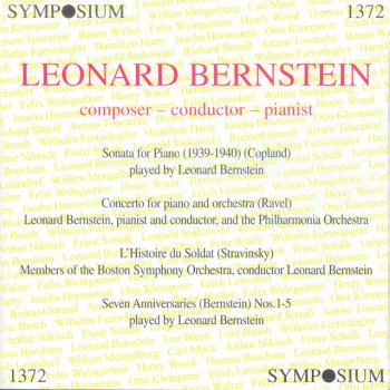 Leonard Bernstein 7 Anniversaries: No. 1. For Aaron Copland
