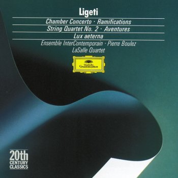 György Ligeti, Ensemble Intercontemporain & Pierre Boulez Chamber Concerto For 13 Instrumentalists: 1. Corrente (Fliessend)