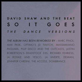 David Shaw and The Beat feat. Jennifer Cardini Sentiment Acide - Jennifer Cardini Remix