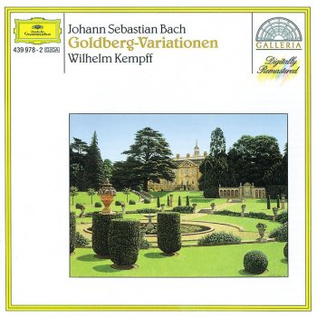 Johann Sebastian Bach feat. Wilhelm Kempff Aria mit 30 Veränderungen, BWV 988 "Goldberg Variations": Var. 18 Canone alla Sesta a 1 Clav.