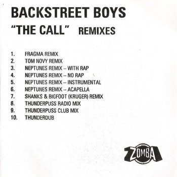 Backstreet Boys The Call (Neptunes Remix)
