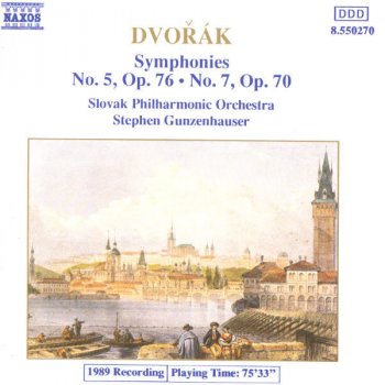 Antonín Dvořák, Slovak Philharmonic & Stephen Gunzenhauser Symphony No. 5 in F Major, Op. 76, B. 54: III. Andante con moto, quasi l'istesso tempo - Allegro Scherzando
