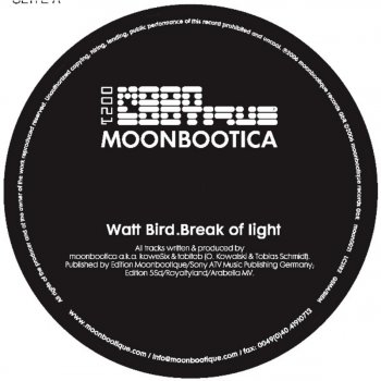 Moonbootica Break of Light (Radio Edit)