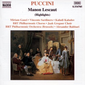 Giacomo Puccini Manon Lescaut: Act II. "In quelle trine morbide"