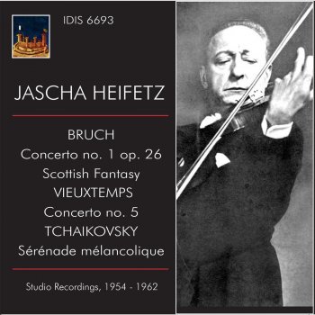 Henri Vieuxtemps, New Symphony Orchestra of London, Sir Malcolm Sargent & Jascha Heifetz Violin Concerto No. 5 in A Minor, Op. 37, "Gretry": II. Adagio