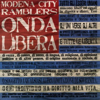Modena City Ramblers Onda libera