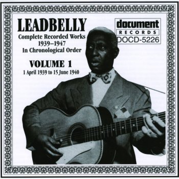 Lead Belly Pick A Bale Of Cotton