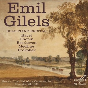 Ludwig van Beethoven feat. Emil Gilels Piano Sonata No. 14 in C-Sharp Minor Op. 27, No. 2 - "Moonlight": I. Adagio sostenuto