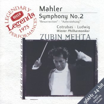 Gustav Mahler, Ileana Cotrubas, Vienna State Opera Chorus, Wiener Philharmoniker & Zubin Mehta Symphony No.2 in C minor - "Resurrection": 5d. "Aufersteh'n, ja aufersteh'n wirst du" (Langsam. Misterioso) - Text after F.G. Klopstock: "Auferstehung"