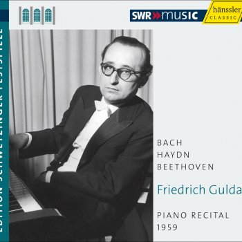 Friedrich Gulda Capriccio sopra la lontananza del fratello dilettissmo in B flat major, BWV 992: III. Adagiosissimo