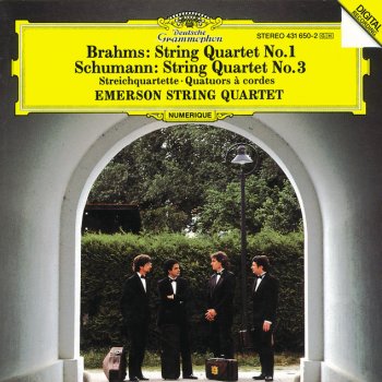 Johannes Brahms feat. Emerson String Quartet String Quartet No.1 In C Minor, Op.51 No.1: 1. Allegro