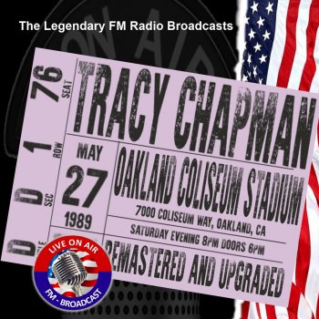 Tracy Chapman Tracy Speaks (Live FM Broadcast Remastered)