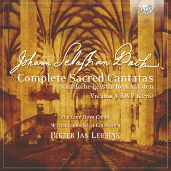 Netherlands Bach Collegium feat. Pieter Jan Leusink Die Elenden sollen essen, BWV 75, Pt. 2: VIII. Sinfonia