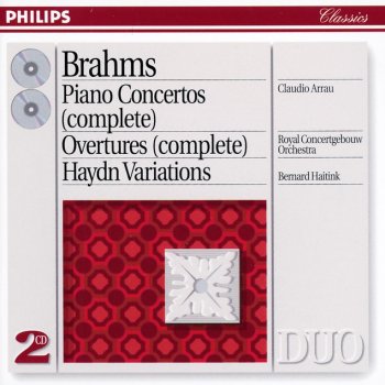 Johannes Brahms, Claudio Arrau, Royal Concertgebouw Orchestra & Bernard Haitink Piano Concerto No.2 in B flat, Op.83: 2. Allegro appassionato