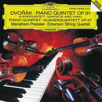 Antonín Dvořák, Menahem Pressler & Emerson String Quartet Piano Quintet in A, Op.81: 3. Scherzo (Furiant) (Molto vivace)