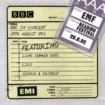 EMF Long Summer Days - BBC In Concert
