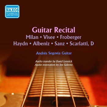Andrés Segovia Guitar Sonata, Op. 22, "Grande Sonate": IV. Rondo. Allegretto