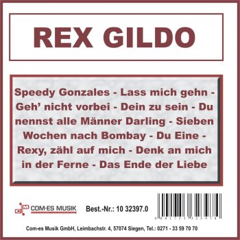 Rex Gildo Das geht die Leute gar nichts an