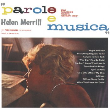 Helen Merrill I've Got You Under My Skin
