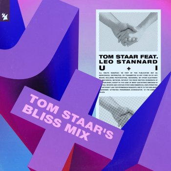 Tom Staar feat. Leo Stannard U + I - Tom Staar's Bliss Mix