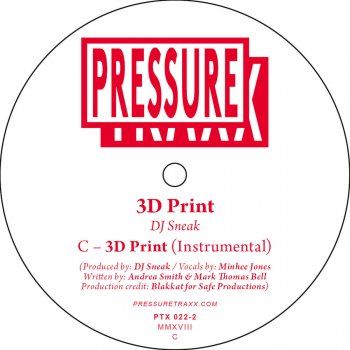DJ Sneak 3D Print (Instrumental)