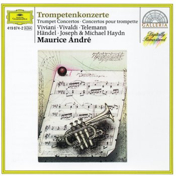 Georg Philipp Telemann, Maurice André, English Chamber Orchestra, Sir Charles Mackerras & Mauritz Sillem Concerto-Sonata in D major for Trumpet, Strings and Harpsichord: 3. Vivace