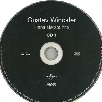 Gustav Winckler To Lys Pa Et Bord