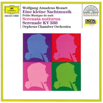 Wolfgang Amadeus Mozart; Orpheus Chamber Orchestra Serenata notturna In D, K.239: 2. Menuetto - Trio