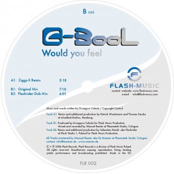 C-BooL Would You Feel (Flashrider Remix)