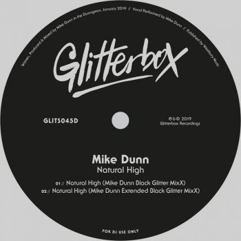 Mike Dunn Natural High - Mike Dunn Black Glitter MixX