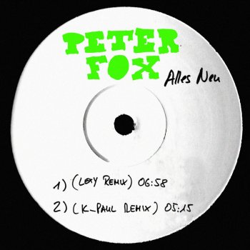 Peter Fox Alles Neu - Lexy Remix