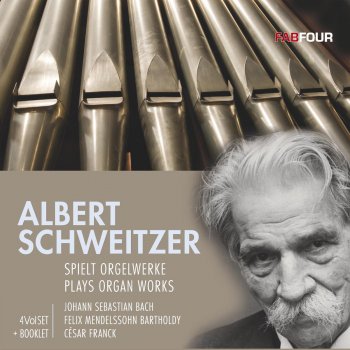 Albert Schweitzer 3 Chorales for Organ : No. 3 in A minor, M. 40