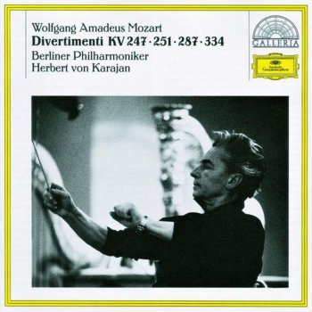 Berliner Philharmoniker feat. Herbert von Karajan Divertimento in F, K. 247: V. Menuetto
