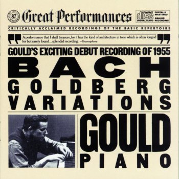 Glenn Gould feat. Johann Sebastian Bach Goldberg Variations, BWV 988: Variation 15 a 1 Clav. Canone alla Quinta. Andante - 1955 Version