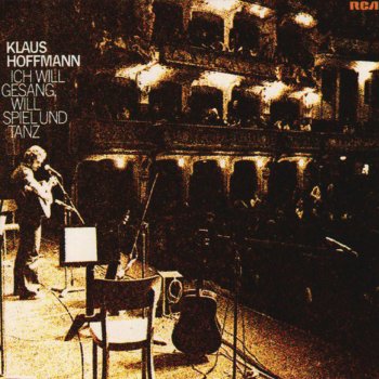 Klaus Hoffmann Ein neuer Anfang (Live)
