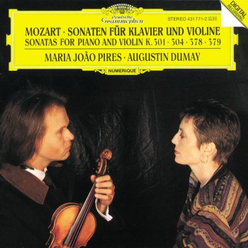 Wolfgang Amadeus Mozart, Maria João Pires & Augustin Dumay Sonata for Piano and Violin in G, K.379: 2. Thema. Andantino cantabile - Var.I-V -Allegretto